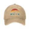 Happy Camper RV Kempingové Merch Baseballové Čepice Unisex Denní Klobouky Čepice Nastavitelná Trucker Čepice