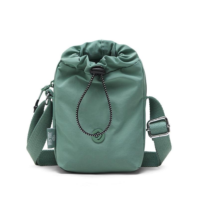 Sommer neue Umhängetasche multifunktionale lässige Umhängetasche minimalistische Kordelzugtasche Trinkflaschentasche Sport Damen Tasche