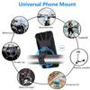2Pcs Universal Bike Phone Mount, 360° Rotatable Silicone Holder for 4.7–6.8" Phones, Compatible with iPhone/Samsung Easy Install