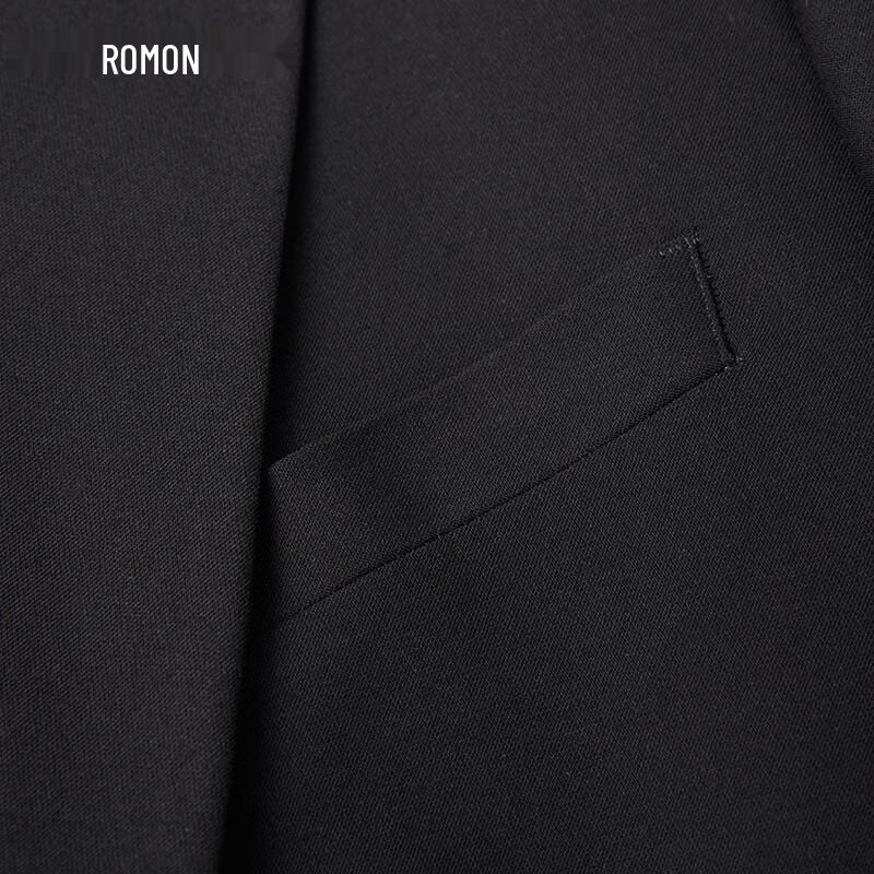 Romon Men's Business Two-Piece Suit Set