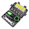 Electric Rivet Gun Removable Electric M3~M8 Rivet Nut Gun Adapter Insert Nut Pull Riveting Tool for Electric Drill/Hand Wrench