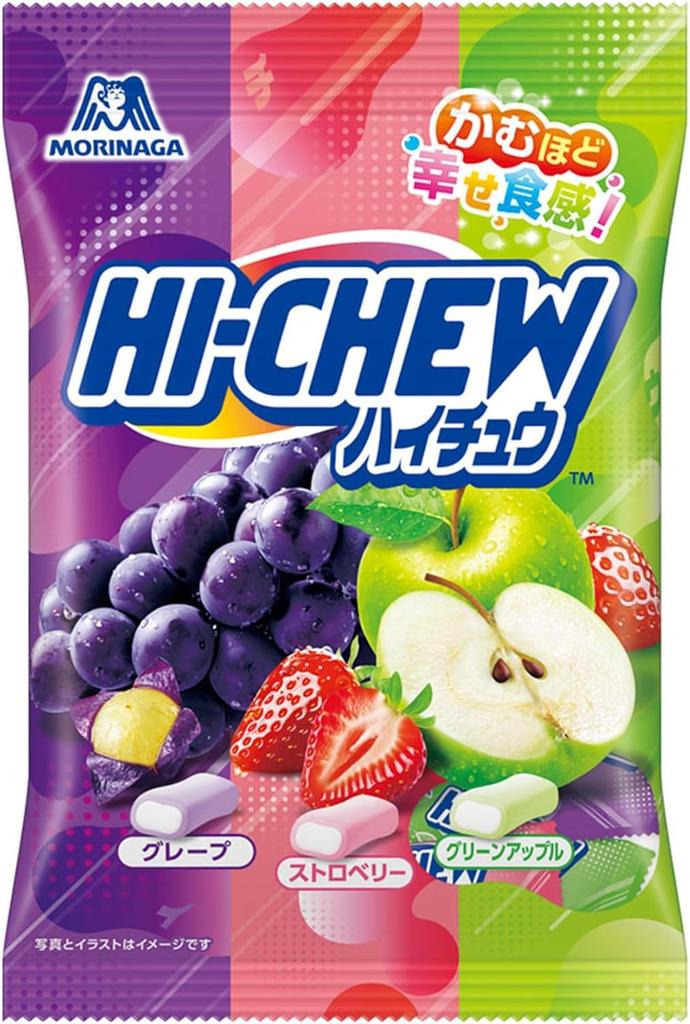 Morinaga Puni Gummy UHA Puccho Assorted Set 10 Types 104 Pieces Large Capacity Soft Candy Sweets Assortment & Co. Hi-Chew