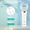 Lightweight and Portable Large-capacity Battery Women's Epilator IPX4 Washable Multi-function Shaver Electric Epilator Hair Removal Device Set
