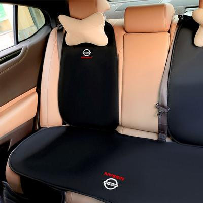 Coussin de siège avant arrière de voiture Protection de dossier de siège auto Accessoire d'intérieur Pour Qashqai Navara Micra GTR Sentra Enjoliveur de roue