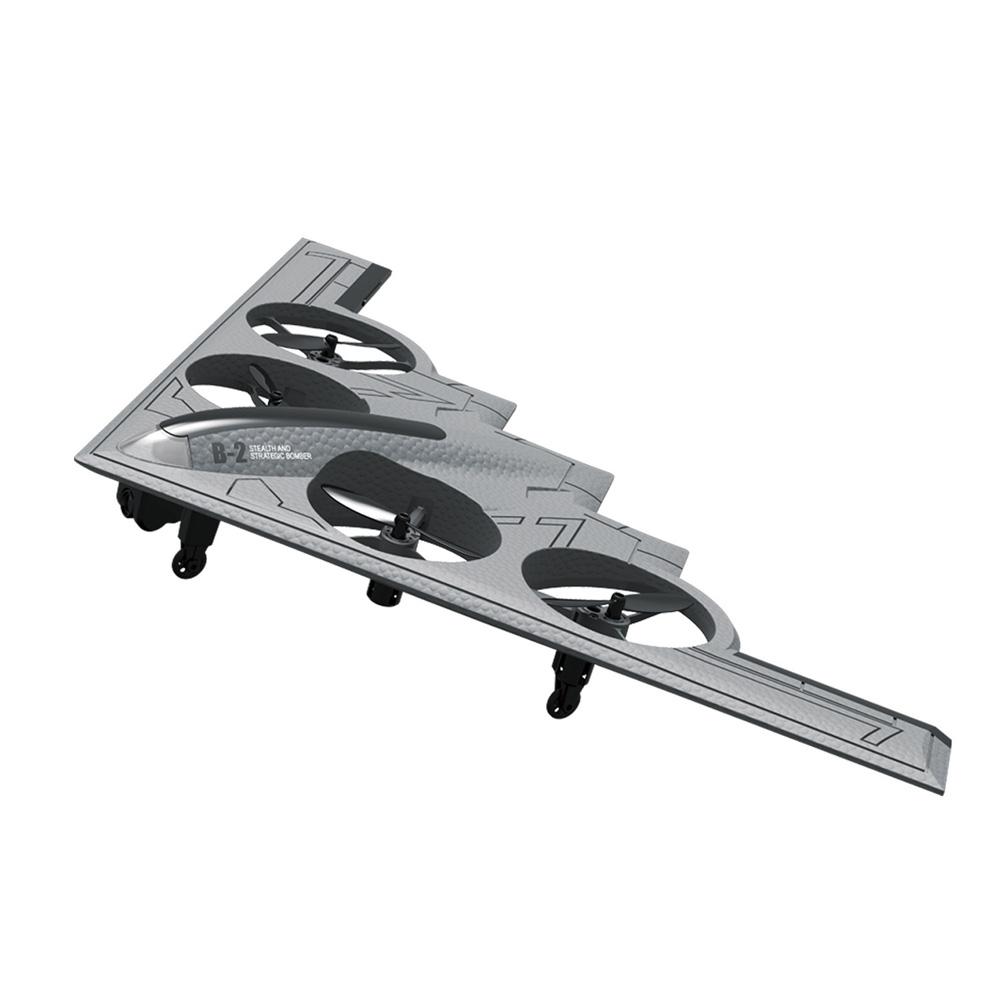 B2 2.4GHz RC Plane 360° Flip Remote Control Bomber Airplane With LED Light Gifts For Beginners Boys Girls