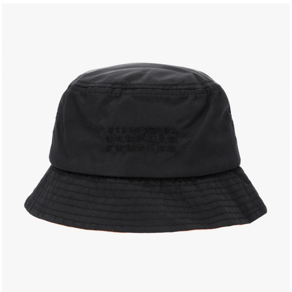 Maison Margiela Mm6 Logo Bucket Hat M35794