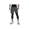 Under Armour Letter Print Woven Sports Shorts Men Bottoms Grey 1370388-012
