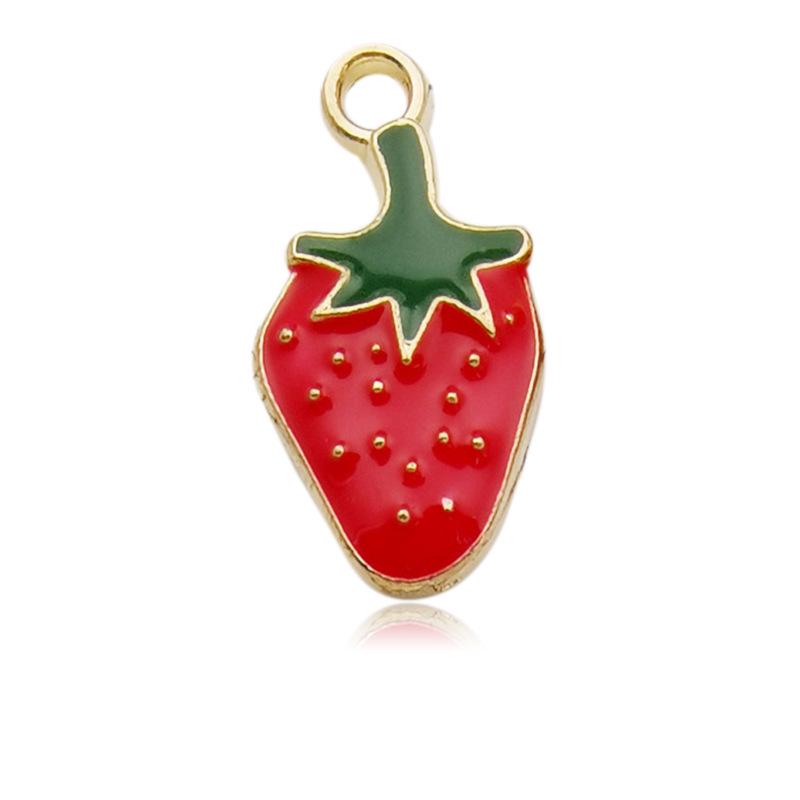 Summer Charm Drip Oil Earrings & Necklace Set - Cute Student Style Dangle Pendant Accessories