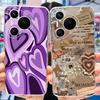 For Huawei Pura 70 Pro Plus Case Stylish Painted Cover Clear Silicone Phone Cases For Huawei Pura 70 Pro Pura70 Pro+ Soft Fundas