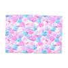 COLORFUL CANDY STYLE 2-Piece Placemat Set (40cm x 60cm) - Water-Repellent, Wrinkle-Resistant, Lightweight Kids Table Mat for School, Includes Pocket T