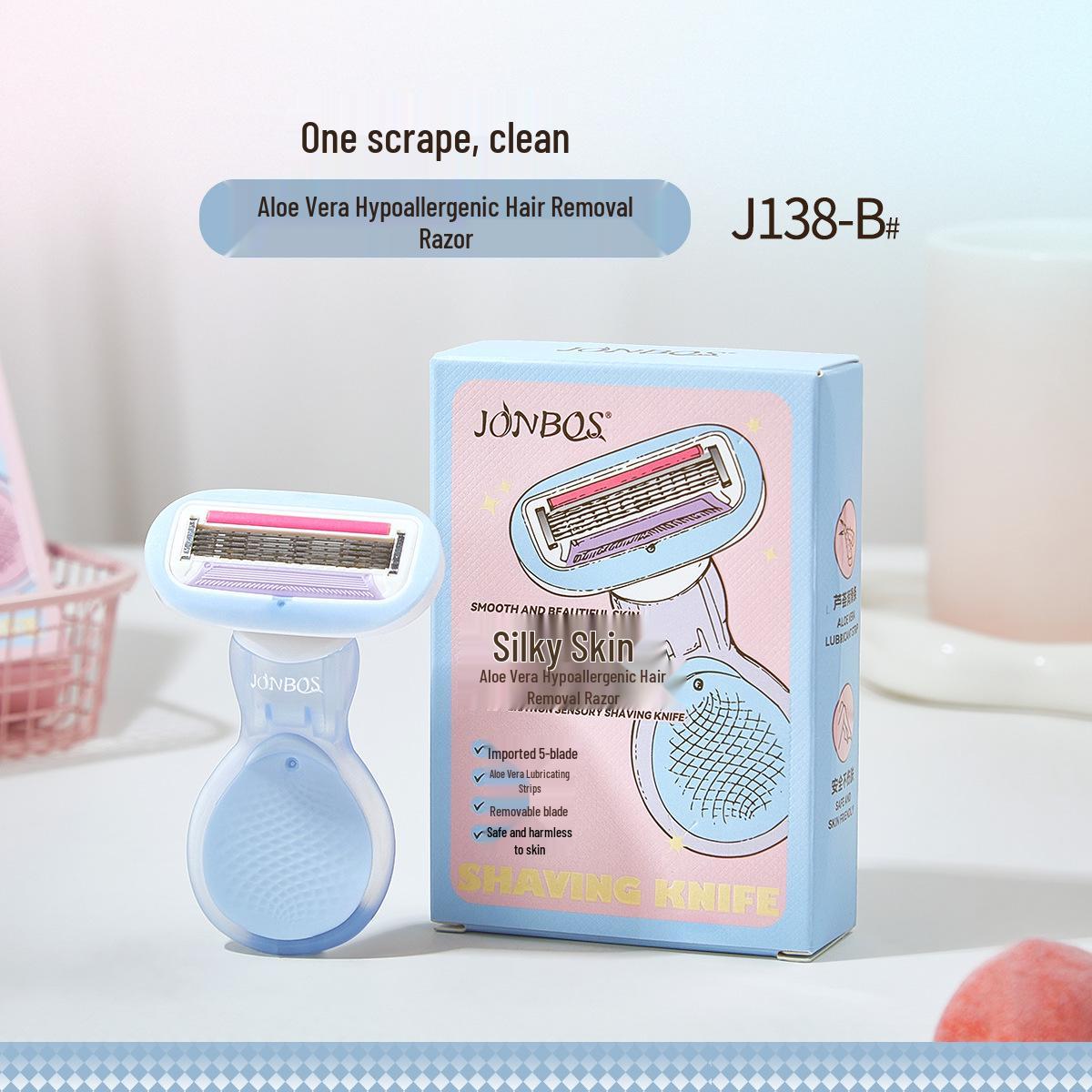

JONBOS Seamless Women s Razor for Silky, Scratch-Free Hair Removal on Legs, Armpits, and Sensitive Areas