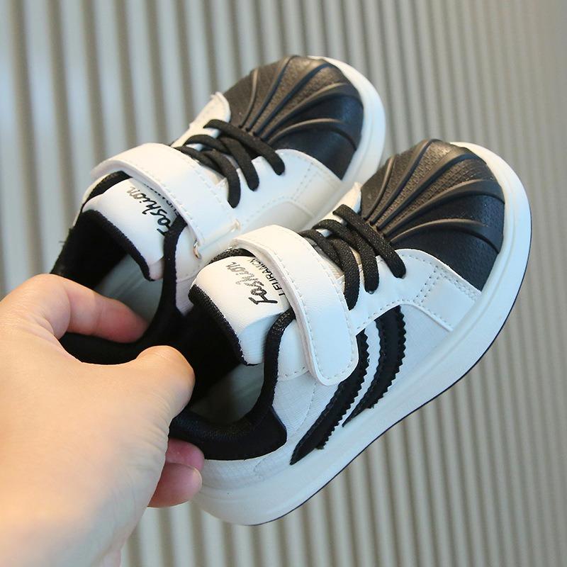 Kids Casual Breathable Soft Sole Shell Toe Sports Sneakers For Unisex Boys And Girls