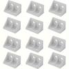 Translucent Plastic Corner Codes: Right Angle Decorative Pieces for Furniture Repair and Office Use