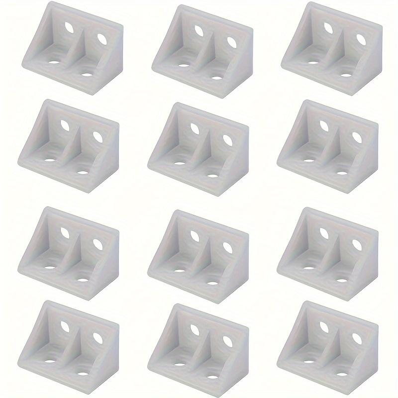 Translucent Plastic Corner Codes: Right Angle Decorative Pieces for Furniture Repair and Office Use