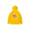 Li Ning X OG Slick Cartoon Text Print Lässiger Sport-Hoodie Herren Hoodies Gelb AWDND01-3