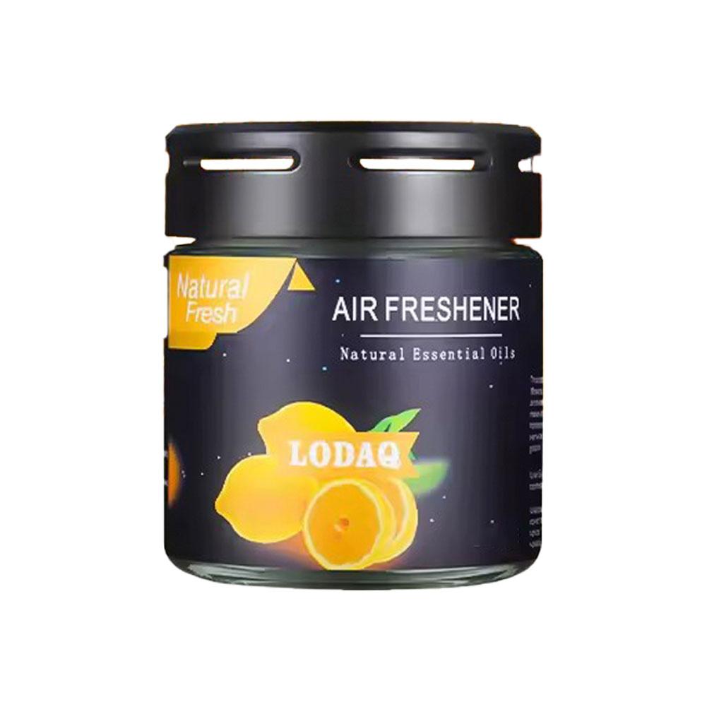 Car Solid Aromatherapy Cream Natural Plant Auto Interior Deodorizing Fragrance Paste Lemon Glass Jar Long-lasting Air Freshener