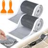 Linear Shower Drain Hair Catcher Adhesive Cutable Mesh Shower Drain Cover Stickers for Kitchen Bathtub