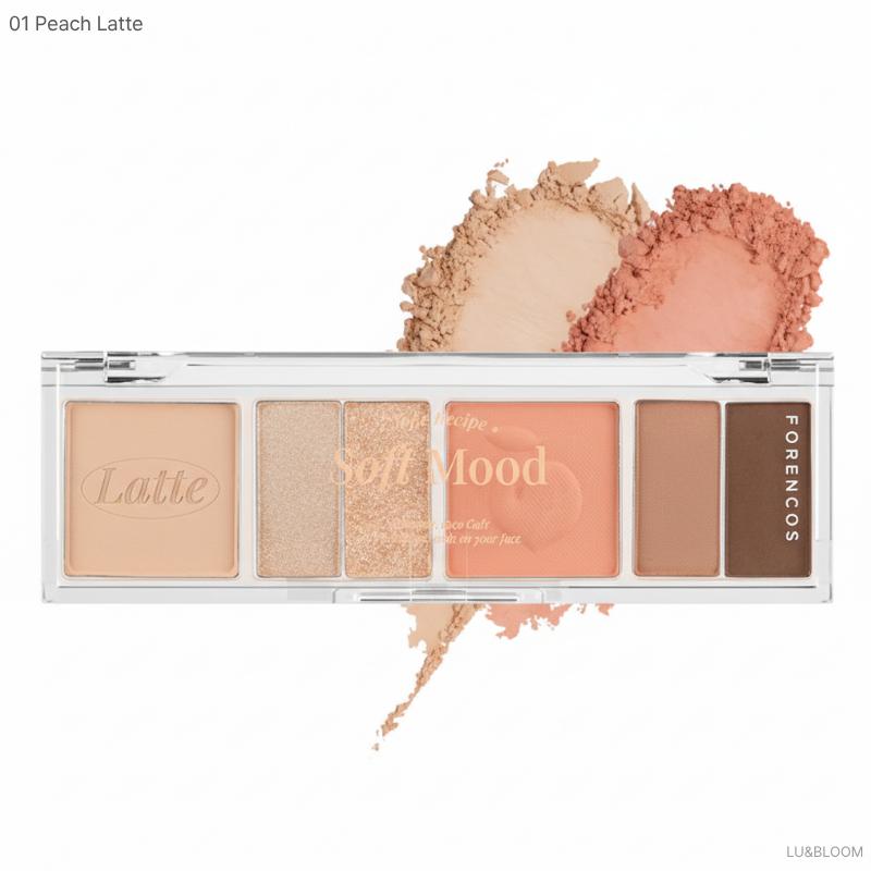 FORENCOS Soft Mood Eye Palette 6.1g (+Free gift)