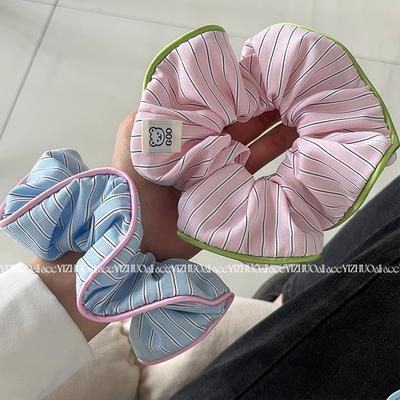 Koreanischer Modestil: Niedliche Haargummis in Bonbonfarben für Mädchen, Haargummis für Duttfrisuren, Haaraccessoires für Damen, Kopfbedeckungen