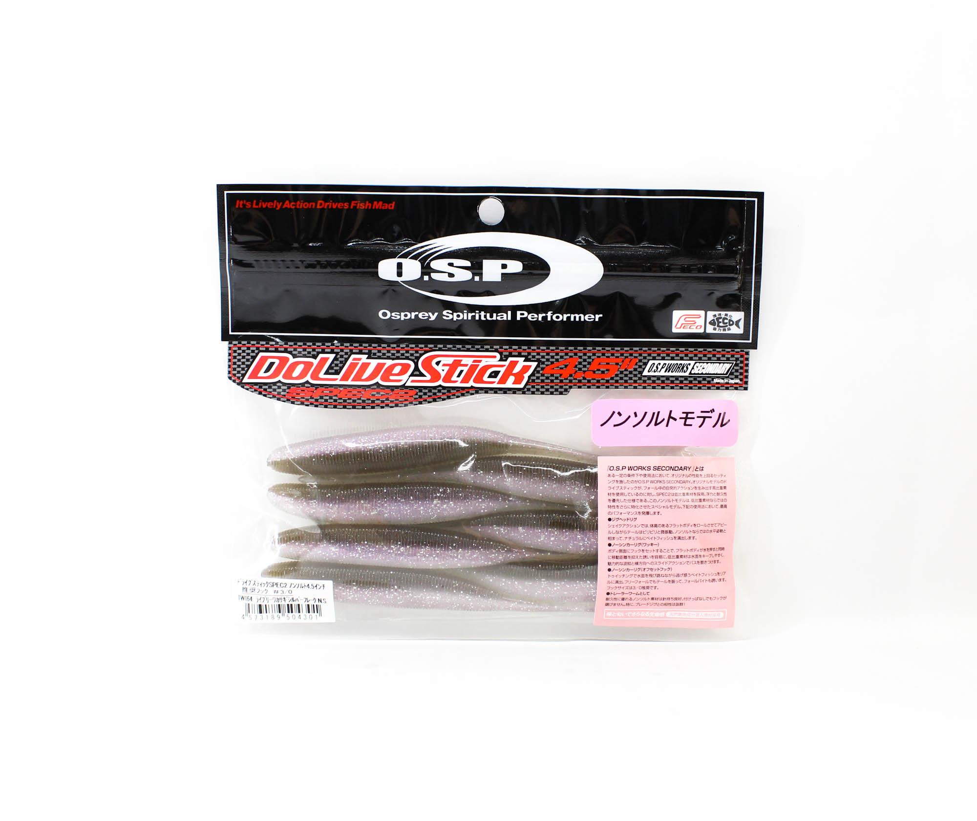 

OSP Soft Lure Dolive Stick Spec II Non Salt 4.5 Inches TW-164 (4301)