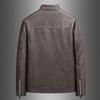 M-XL Spring and Autumn Men's Leather Jacket New Top Leather Jacket Men's PU Leather Jacket Spring and Autumn Trend Standing