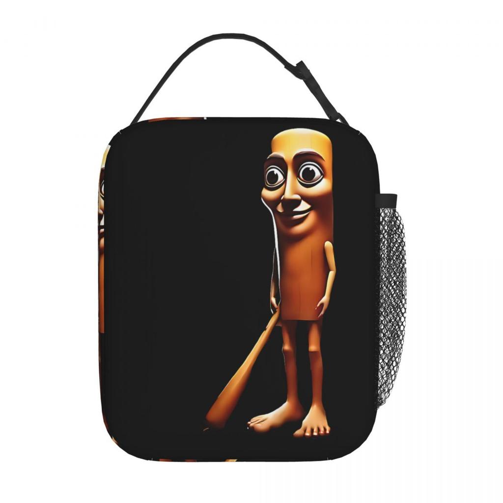 I LOVE TUNG TUNG TUNG SAHUR Internet Funny 2025 Brainrot Lunch Bag For Women Lunch Box Work Cooler Bag Insulated Tote Food Bags