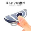 WE Key Case for 2 Button Toyota Rise Daihatsu Rocky TPU Key Cover New Taft Key Case Cute Stylish Smart Key Case Blue Silver [OFF GO] Daihatsu/Toyota -