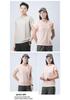 Ice Silk Unisex Short Sleeve Quick Dry T-Shirt - Breathable, Comfortable, Casual Round Neck, 2025 New Outdoor Fitness Wear