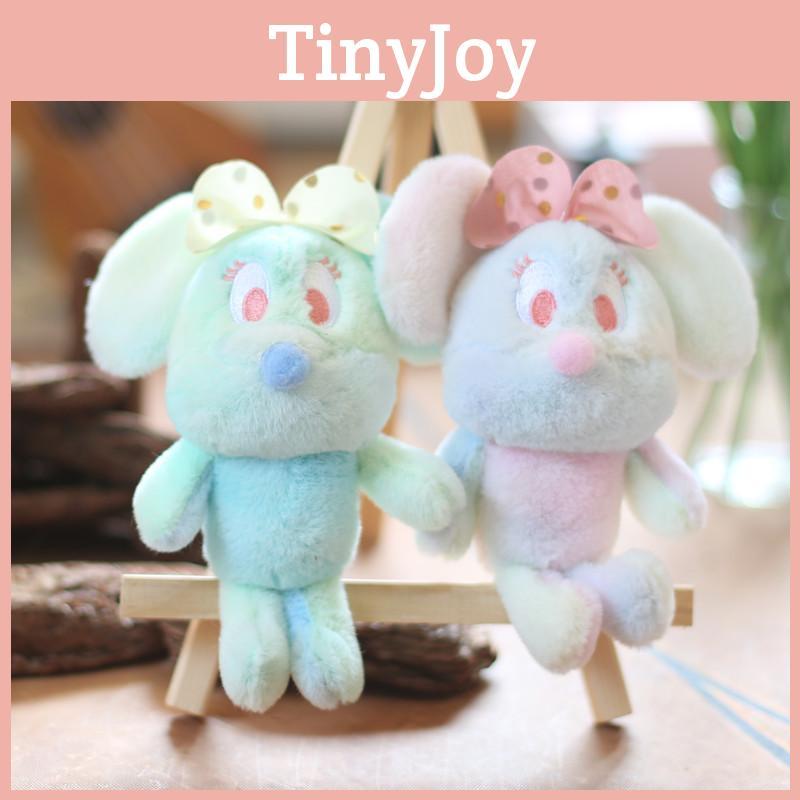 Adorable Cute Mouse Plush Toy Doll With Keychain Soft Short Plush Stuffed Animal
