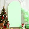 Solid Color Stretchy U-Shaped Backdrop Fabric for Party Decoration and Outdoor Semicircle Arch Wall