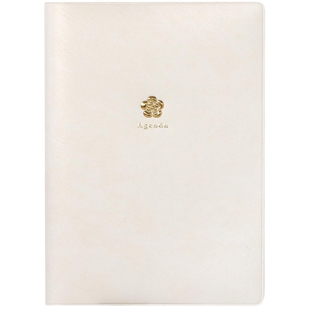 

LaboClip 2026 Weekly October Planner, B6, Block, Camellia, White, 2610KCM-WH (Starts 2025)