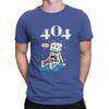 Fout 404 Nieuwste T-shirt voor Mannen Fout 404 Bord Ronde Hals Puur Katoen T-shirt Personaliseer Verjaardagscadeaus Buitenkleding