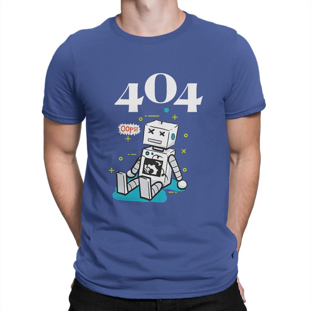 Error 404 Newest TShirt For Men Error 404 Sign Round Neck Pure Cotton T Shirt Personalize Birthday Gifts OutdoorWear