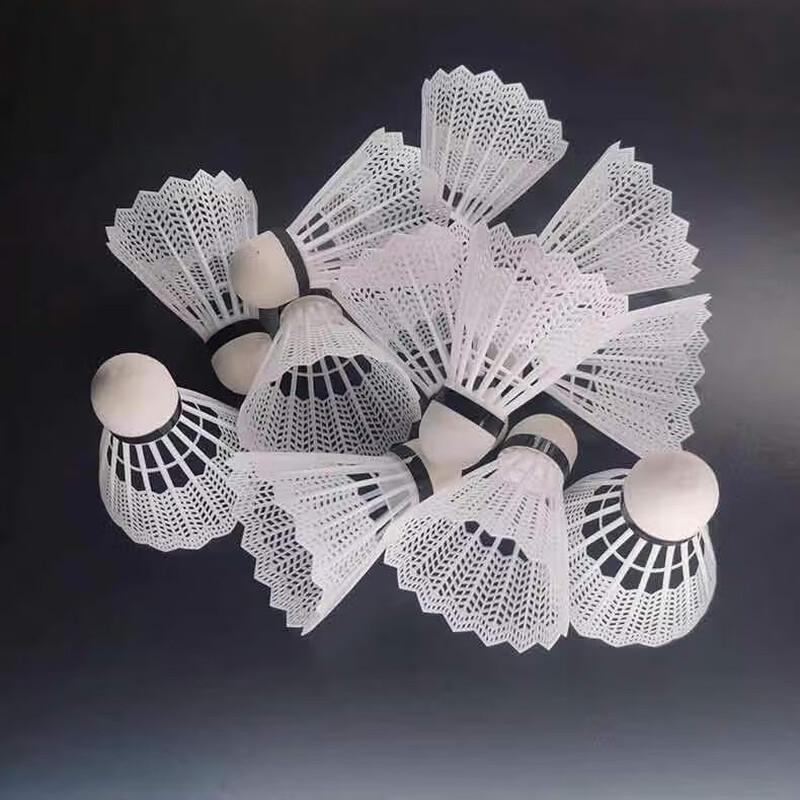 WEZHO Kids White Badminton Shuttlecocks - 24 Count Double Pack