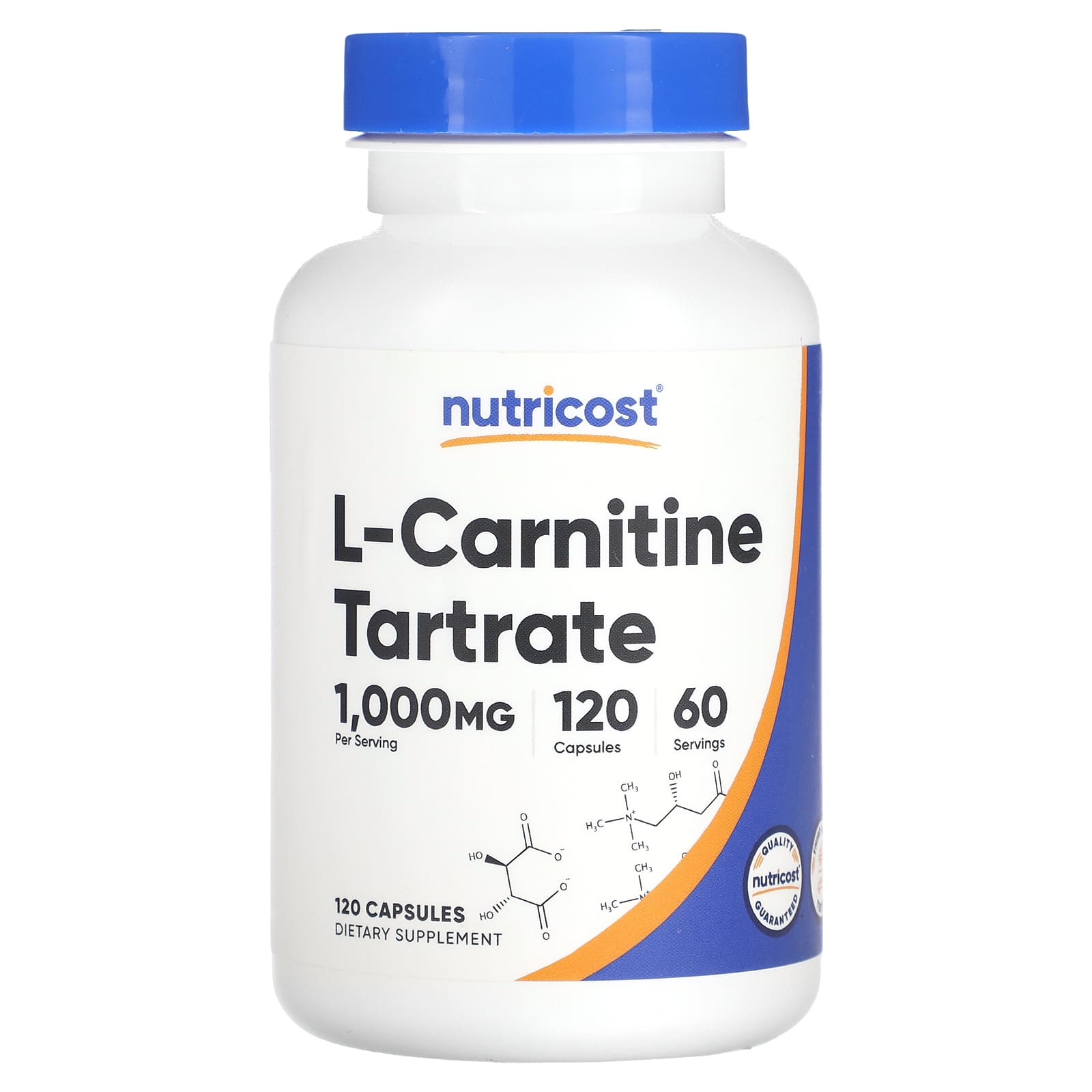 

L-Carnitine Tartrate, 120 Capsules (500Mg per Capsule)