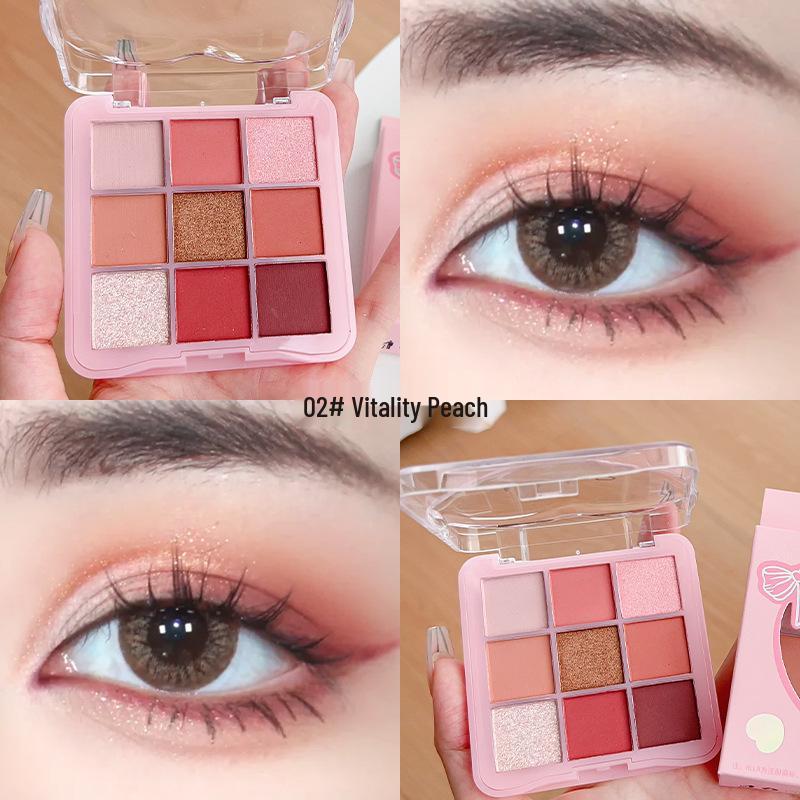 Versatile Multi-Color Eyeshadow Palette: Contour, Highlight & Matte Shimmer Earth Tones