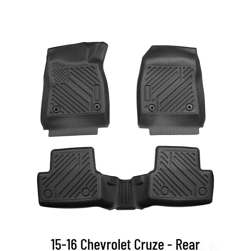 TPE Eco-Friendly Floor Mats for 2015-2016 Chevrolet Cruze Interior Modification