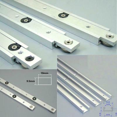 1pc T Track Aluminium Alloy Miter Track Miter Bar Slider Table Saw Miter 30mm