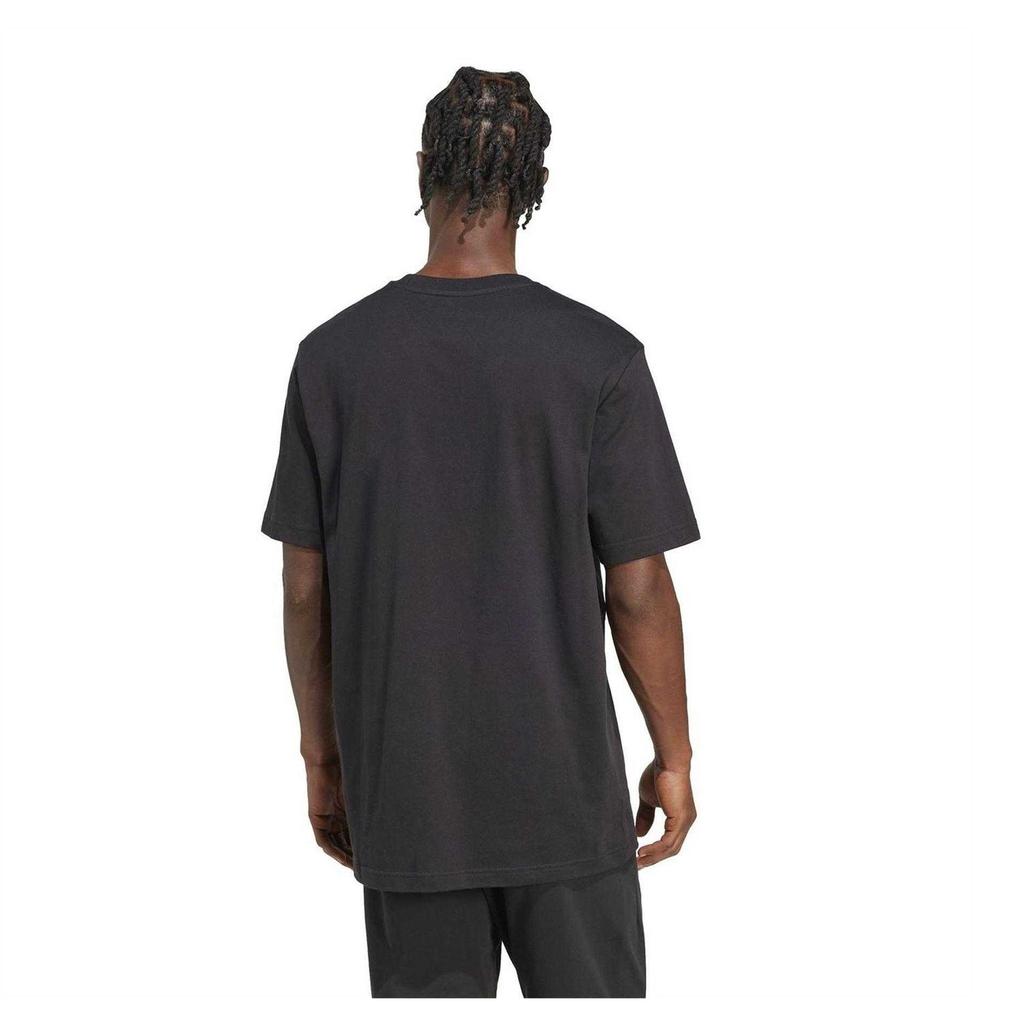 adidas Mens Geometric Cotton T-Shirt