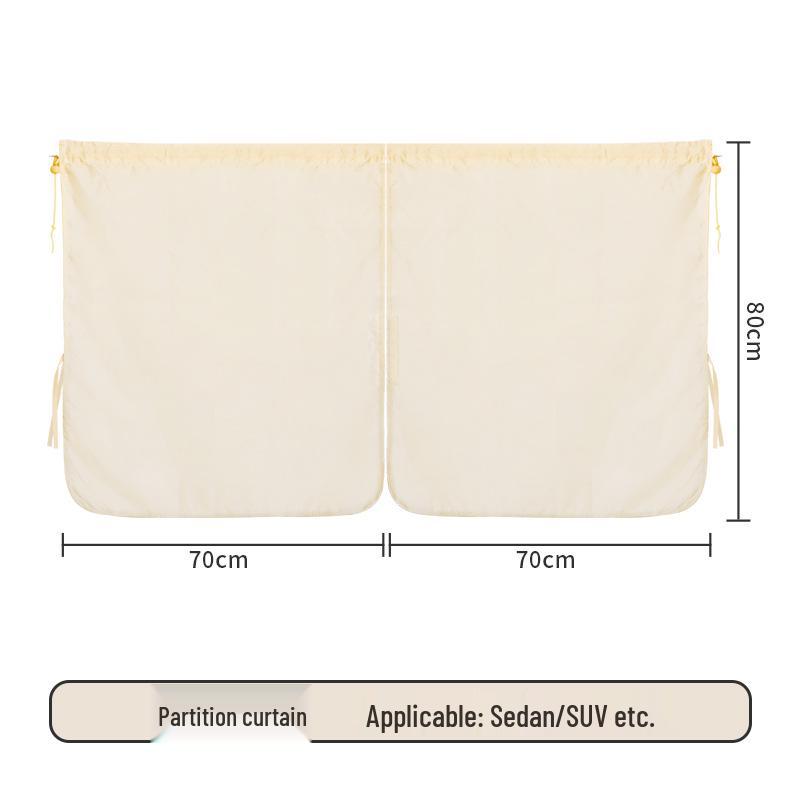 Car Privacy Sunshade Curtain for Front & Rear Seat Windows