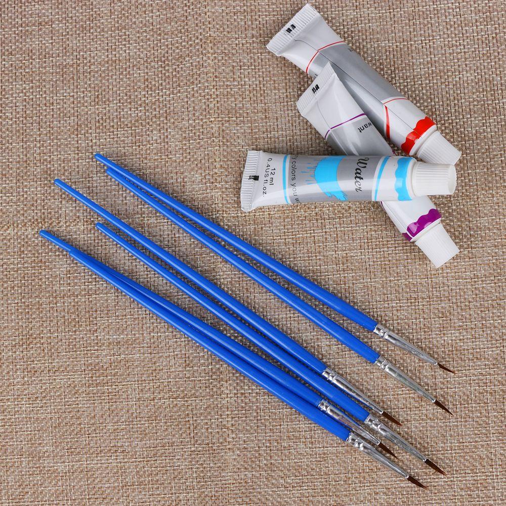 10pcs/set New Drawing Artist Tool Nylon hair Oil Painting Brushes Watercolor hook line pen