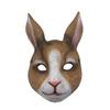 Maschera da Coniglio - Accessorio Costume Animale per Halloween e Carnevale