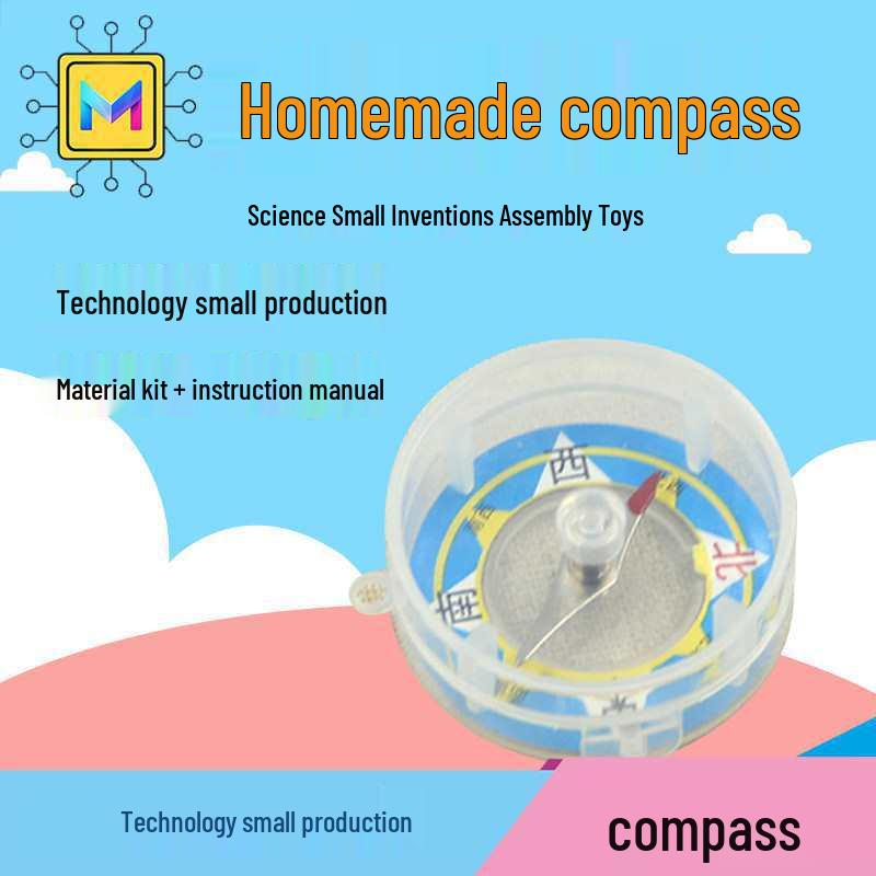 DIY Compass Kit for Kindergarten Science Experiments and Crafts Other