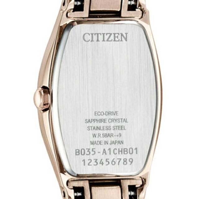 Citizen XC Solar Eco-Drive Women's Watch, Powered, Analog, Beige/Pink Gold, EW5546-56X