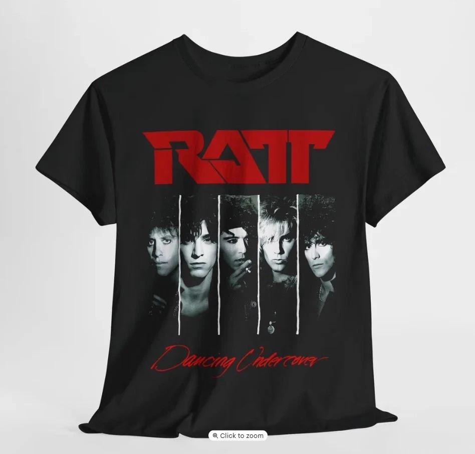 

Ratt Band Album Cover T-Shirt: Vintage Rock Graphic Tee 3XL
