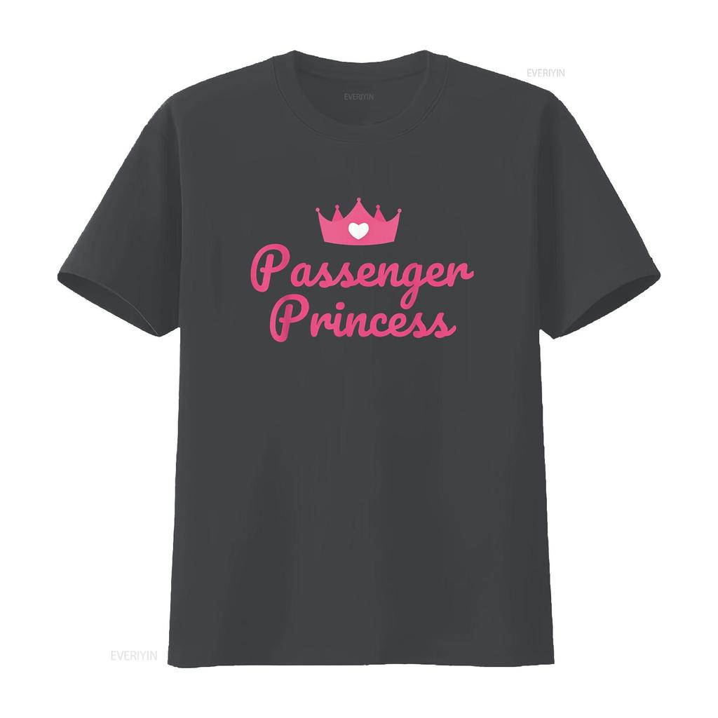 Princess Passenger T Shirt Vintage Washed Fashion Top For Everyday Wear Streetwear Comfortable Versatile Unisex Breathable