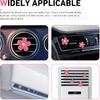 6 PCS Cute Daisy Flower Air Vent Clips, Mini Flower Car Air Conditioning Vent Clip, Cute Car Interior Dashboard Vents Decoration, Universal for Most