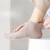 Spring and Summer Socks, Men's Short Socks, Solid-color Anti-odor, Sweat-absorbing and Antibacterial Short Socks, Thin Business Boat Socks