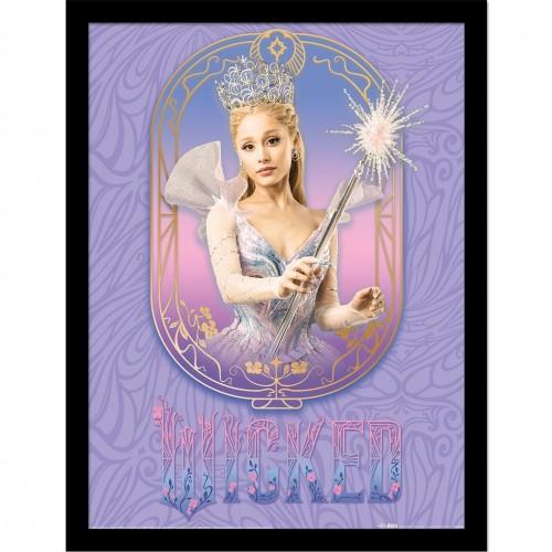 Stampa incorniciata Glinda di Wicked 2 nero