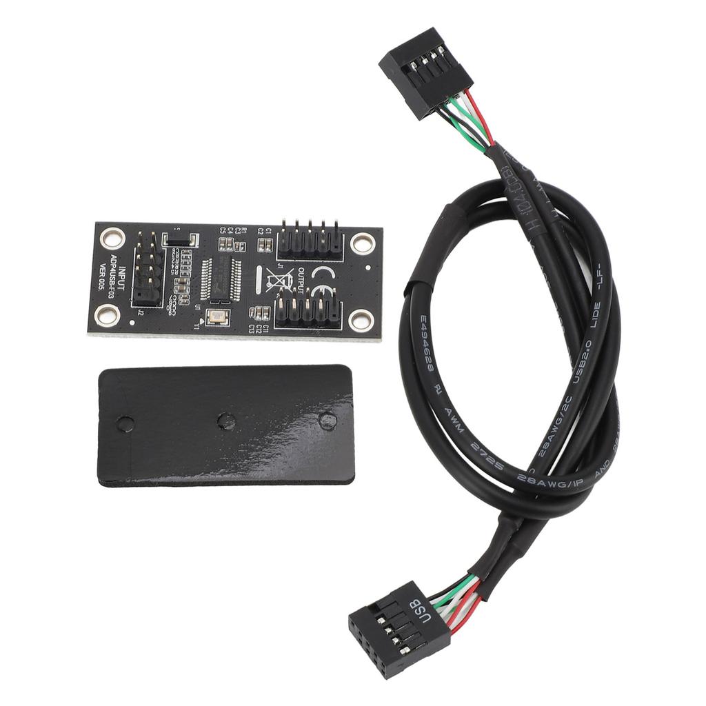 1 auf 2 Erweiterungs-Hub Splitter Adapter Hochgeschwindigkeitsübertragung 9 Pin auf Doppel 9 Pin Motherboard USB 2.0 Adapter